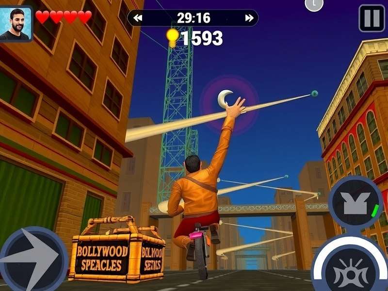 Bollywood Dream Chase Level Progression